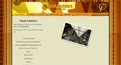 Desktop Screenshot of flashcadabra.com